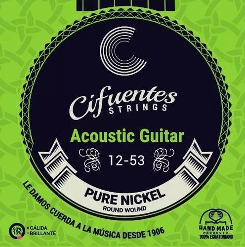 Encordado Cifuentes Guitarra Acustica Jd12 Pn 12 53