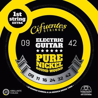 Encordado Cifuentes Strings Guitarra Electrica Ac9 Pn 9 42