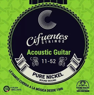 Encordado Cifuentes Guitarra Acustica Jd11 Pn 11 52