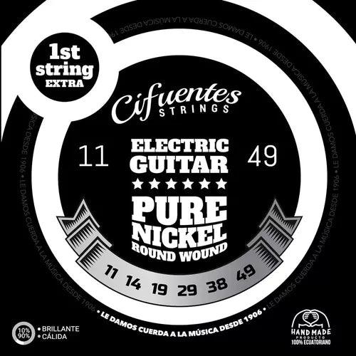 Encordado Cifuentes Strings Guitarra Electrica Ac11 Pn 11 49