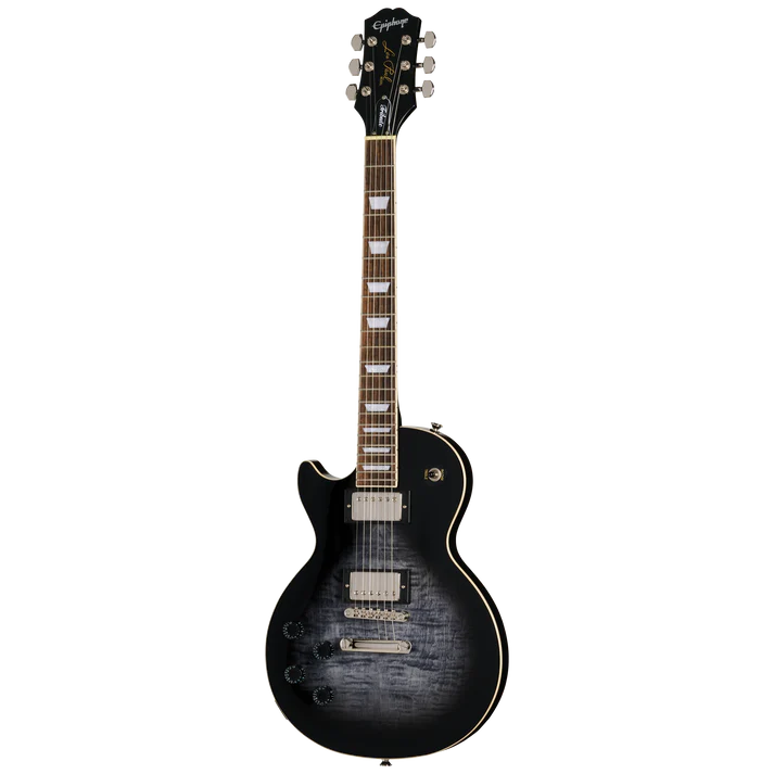 Guitarra Electrica Epiphone E1LPTPEBBNH1L Les Paul Tribute Plus Zurda Transparent Ebony