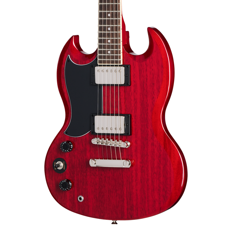 Guitarra Electrica Epiphone Sg Tribute E1sgtchnh1l Cherry Zurda