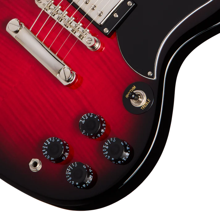 Guitarra Electrica Epiphone E1SGTPCBNH1 Sg Tribute Plus Cherry Bust