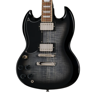 Guitarra Electrica Epiphone E1SGTPEBBNH1L Sg Tribute Plus Zurda Transparent Ebony