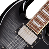 Guitarra Electrica Epiphone E1SGTPEBBNH1 Sg Tribute Plus Transparent Ebony