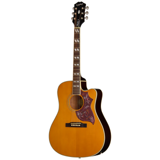 Guitarra Electroacustica Epiphone EASHCANNH1 Hummingbird Studio EC Antique Natural