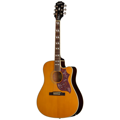 Guitarra Electroacustica Epiphone EASHCANNH1 Hummingbird Studio EC Antique Natural