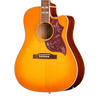 Guitarra electroacústica Epiphone Hummingbird Studio EC, Heritage Cherry Sunburst — detalle del cuerpo