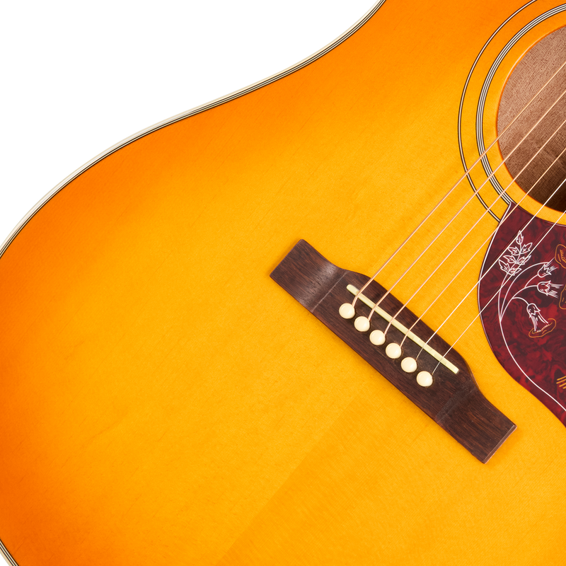 Guitarra electroacústica Epiphone Hummingbird Studio EC, Heritage Cherry Sunburst — vista 8