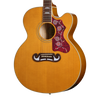 Guitarra electroacústica Epiphone J-200 Studio EC, Natural — detalle del cuerpo