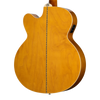Guitarra electroacústica Epiphone J-200 Studio EC, Natural — vista posterior