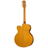 Guitarra electroacústica Epiphone J-200 Studio EC, Natural — vista posterior