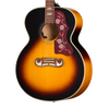 Guitarra electroacústica Epiphone J-200 Studio, Vintage Sunburst — detalle del cuerpo
