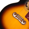 Guitarra electroacústica Epiphone J-200 Studio, Vintage Sunburst — vista 8