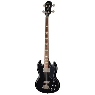 Bajo eléctrico Epiphone SG Bass, Ebony — vista frontal