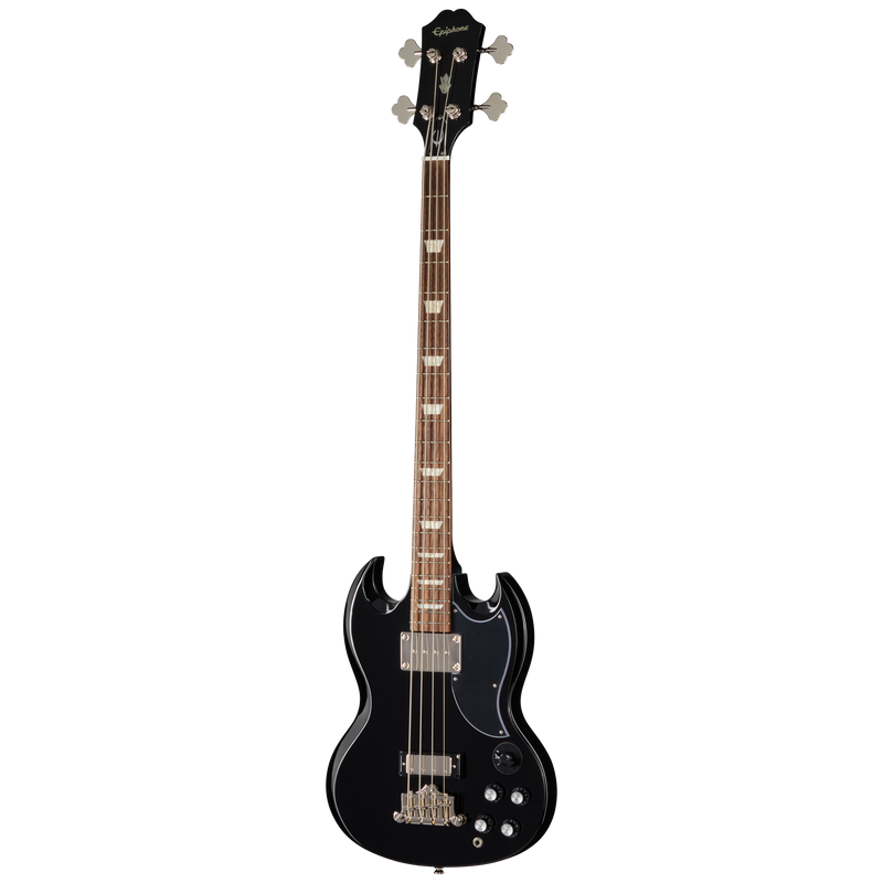 Bajo eléctrico Epiphone SG Bass, Ebony — vista frontal