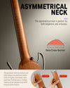 Guitarra Electroacustica Donner Ec1781 Hush-I Mahogany