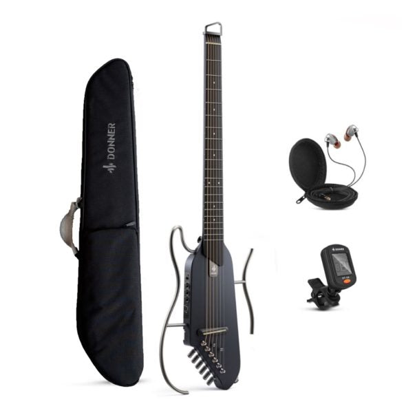 Guitarra Electroacustica Donner Ec1782 Hush-i Bk
