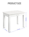 Silla Donner Ec6612 Dkb-10 Piano Wh