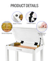 Silla Donner Ec6612 Dkb-10 Piano Wh
