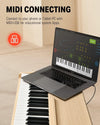 Piano Digital Donner Ec7413 Ddp-80 Natural