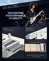 Guitarra Electrica Donner Ec6809 Hush-X White