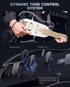 Guitarra Electrica Donner Ec6809 Hush-X White