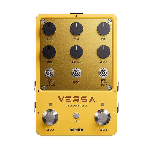 Pedal Donner Ec6926 Yellow Fall Ii Reverb Y Delay