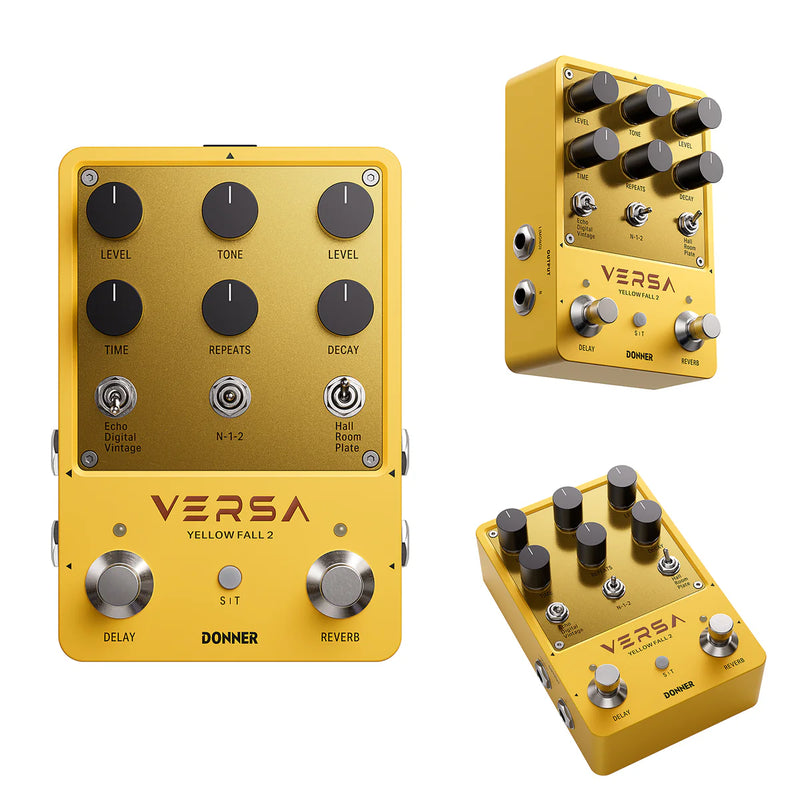 Pedal Donner Ec6926 Yellow Fall Ii Reverb Y Delay