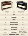Piano Digital Donner Ec7045 Ddp-200Pro