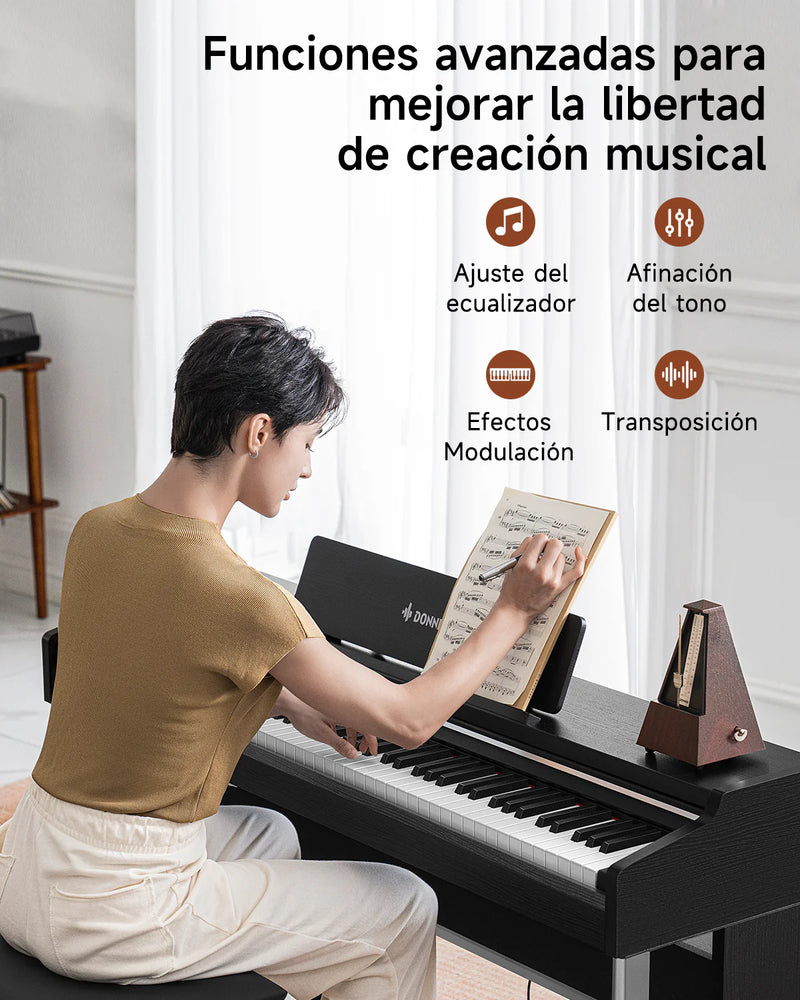 Piano Digital Donner Ec7045 Ddp-200Pro