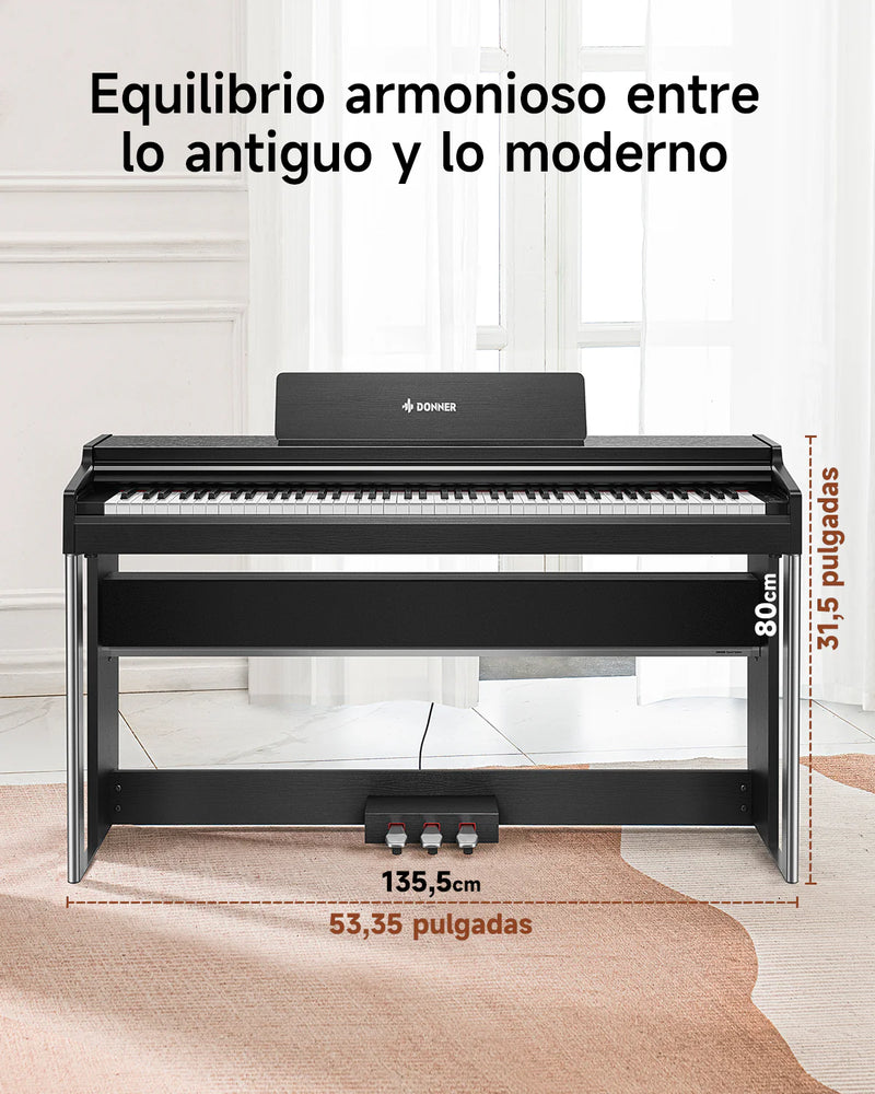 Piano Digital Donner Ec7045 Ddp-200Pro