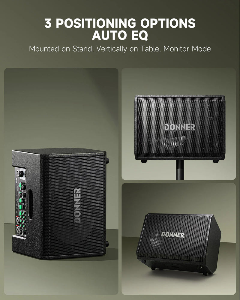Amplificador Donner Ec7046 Mt-1 Bluetooth