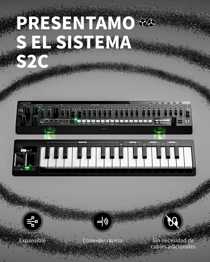 Sintetizador Donner Ec7074 Essential