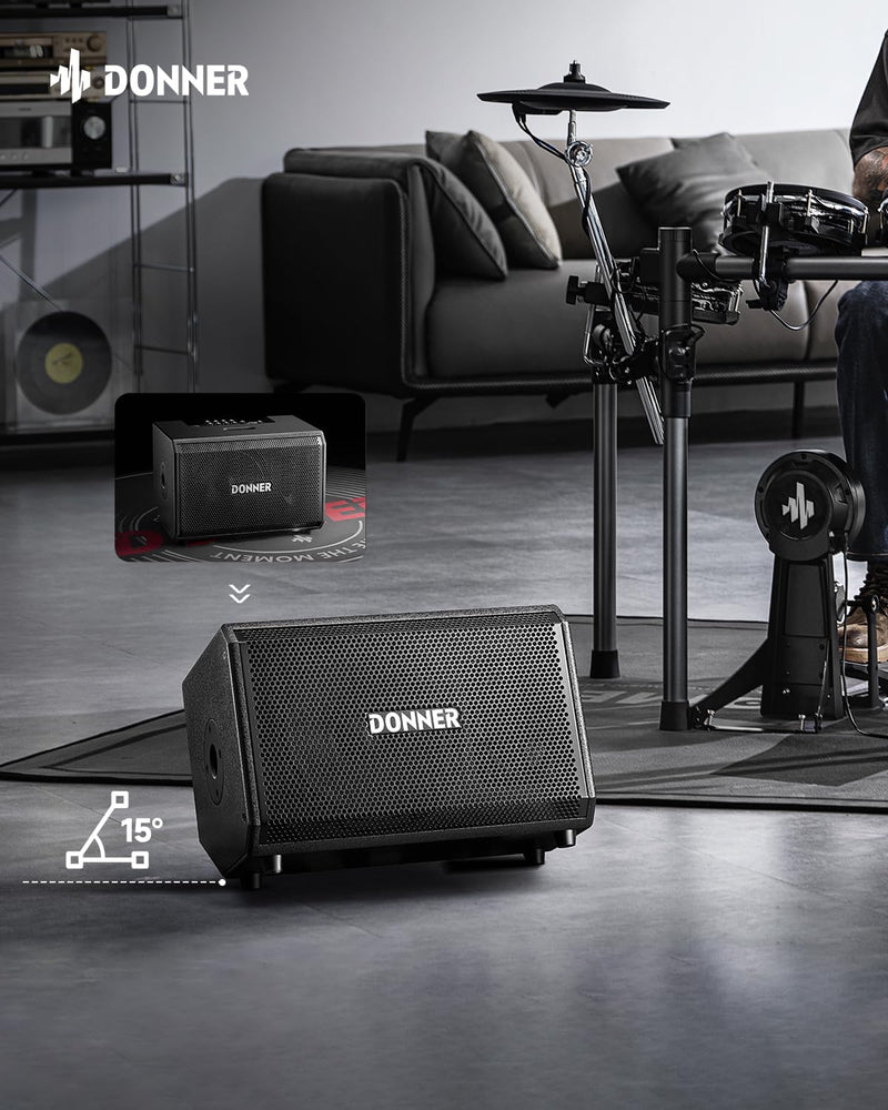 Amplificador Donner Ec7094 Para Bateria Dda-1000