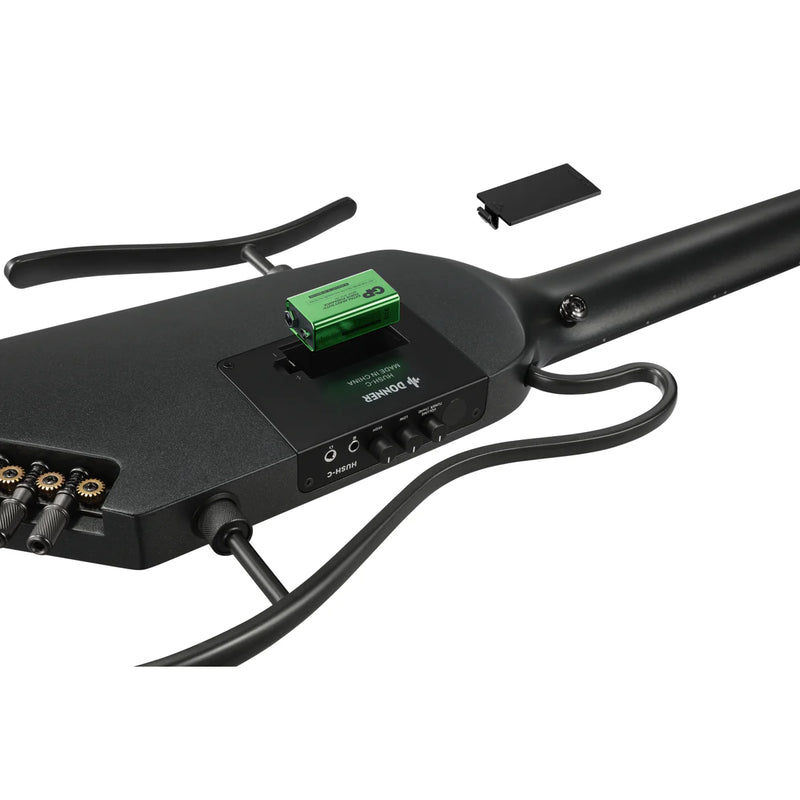 Guitarra Electroacustica Donner Ec7252 Hush-C Black