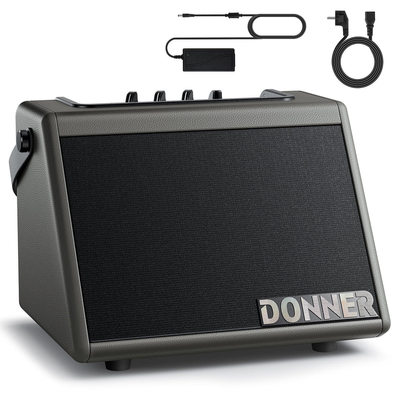 Amplificador Donner DDA-20 EC7305 Para Batería Electrónica Negro — vista 1
