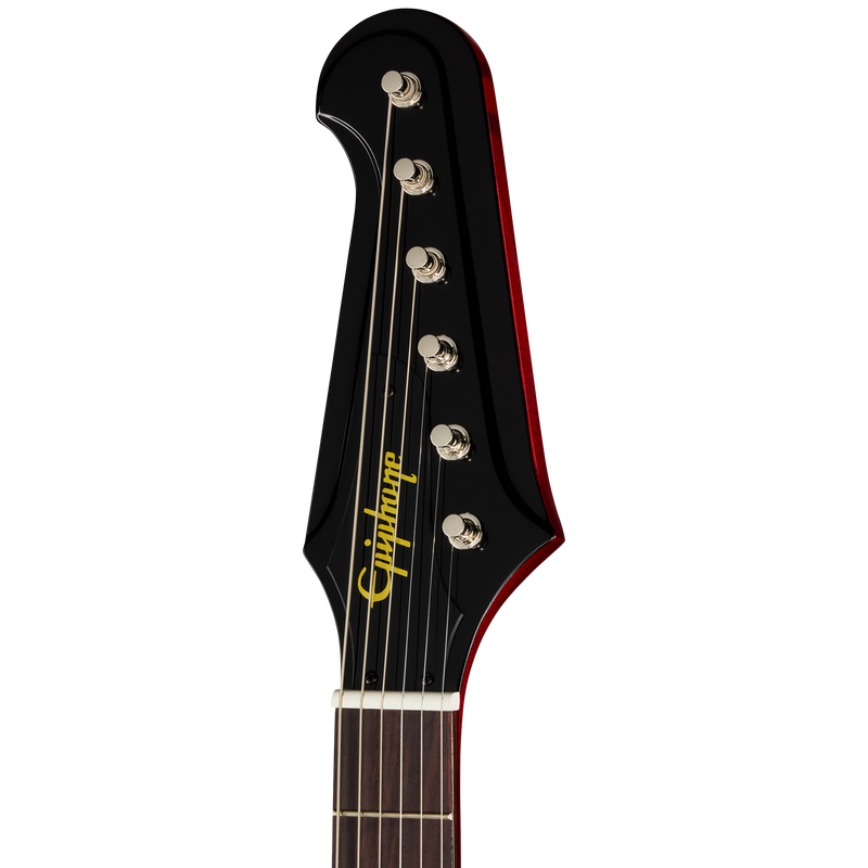 Guitarra eléctrica Epiphone IGC 1963 Firebird I Reissue, Cherry — detalle del clavijero