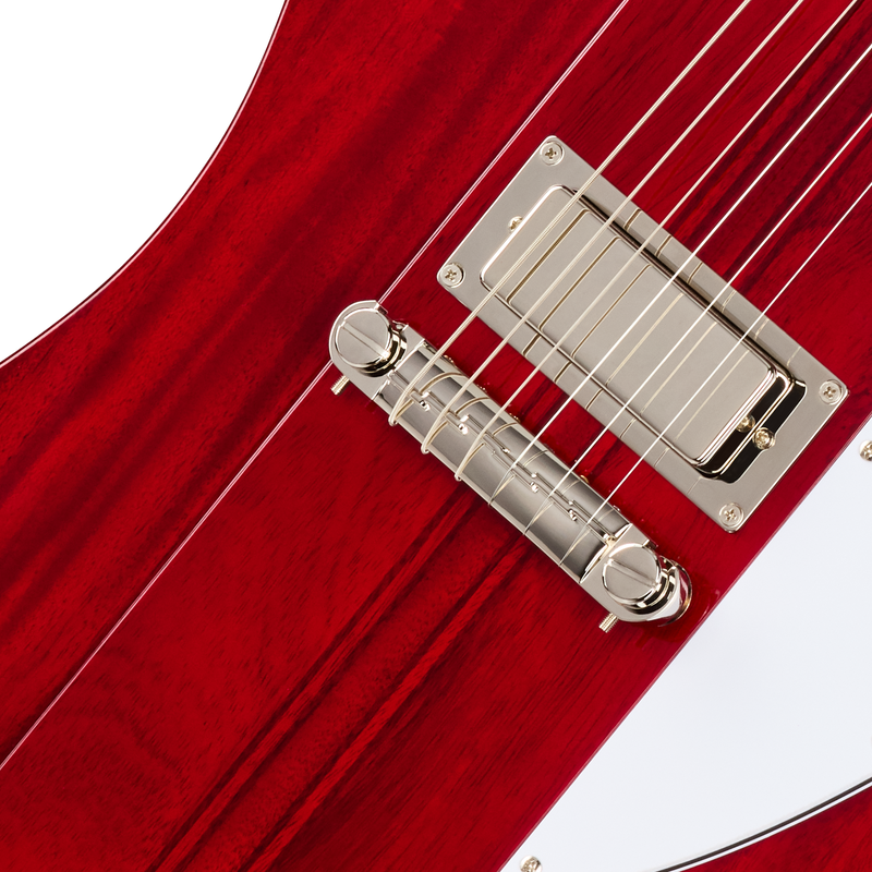 Guitarra eléctrica Epiphone IGC 1963 Firebird I Reissue, Cherry — detalle de las pastillas