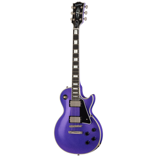 Guitarra eléctrica Epiphone IGC Les Paul Custom, Amethyst Sparkle — vista frontal