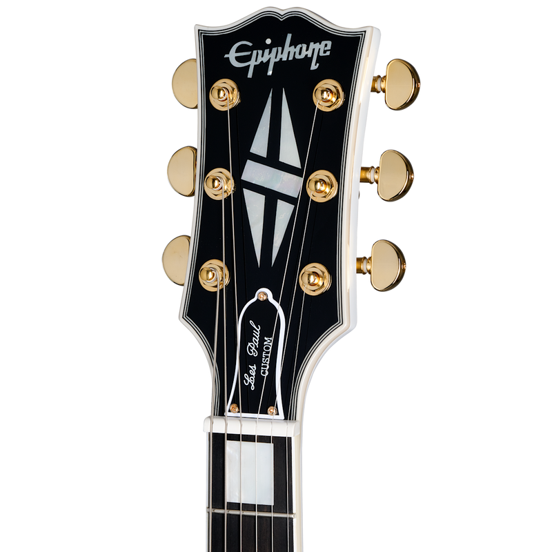 Guitarra Electrica Epiphone Lp Custom Eclpcawgh1 Alpine White
