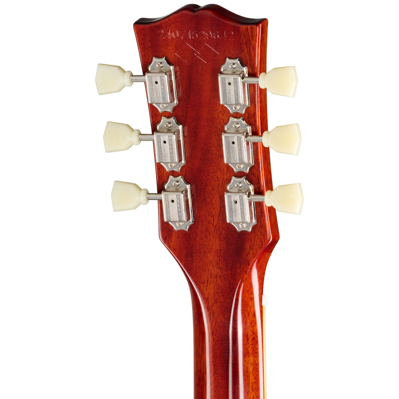 Guitarra eléctrica Epiphone IGC 1959 Les Paul Standard Reissue, Dark Burst — detalle posterior del clavijero