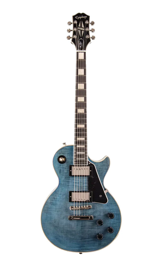 Guitarra Electrica Epiphone EI-LPCFTBLNH3 Les Paul Custom Figured