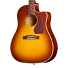 Guitarra electroacústica Epiphone J-45 Standard EC, Honey Burst — detalle del cuerpo