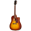 Guitarra electroacústica Epiphone J-45 Standard EC, Honey Burst — vista frontal