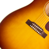 Guitarra electroacústica Epiphone J-45 Standard EC, Honey Burst — vista 8