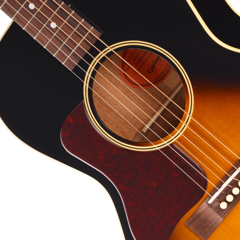 Guitarra Electroacústica Epiphone L-00 Standard, Para Zurdos, Vintage Sunburst EIALSVSNH1L — vista 7