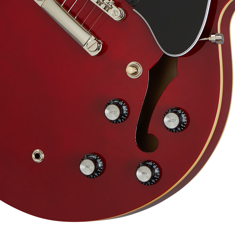 Guitarra Eléctrica Epiphone ES-335 with Rosewood Fretboard, Cherry EIES335CHNHR — vista 8