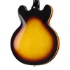 Guitarra eléctrica Epiphone ES-335, Vintage Sunburst — vista posterior