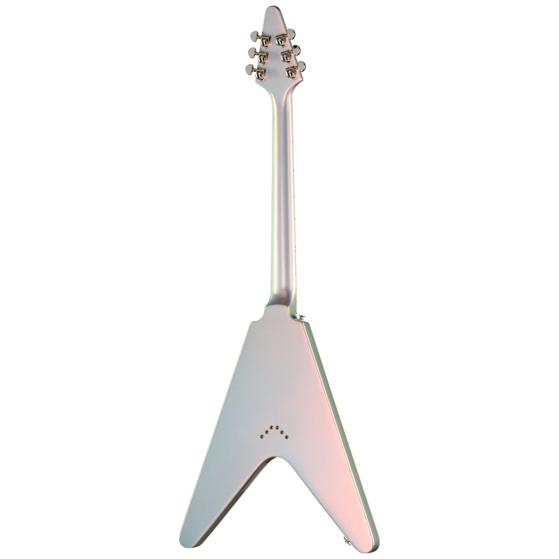 Guitarra Eléctrica Epiphone Futura Flying V Custom Quicksilver Shift — vista 3